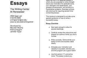 Graduate School Admission Essay Writing & Editing Services