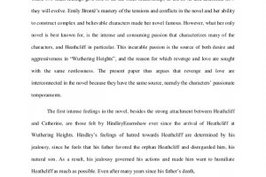 Wuthering Heights, study Guide GradeSaver